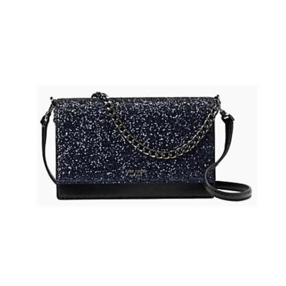 ♠️ Kate Spade Cameron Glitter Crossbody Bag NWT - Picture 2 of 11